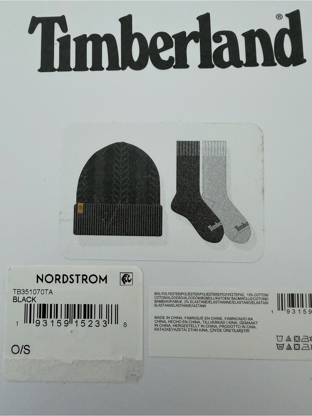 Timberland Women’s Hat and Socks Set - Picture 2 of 2